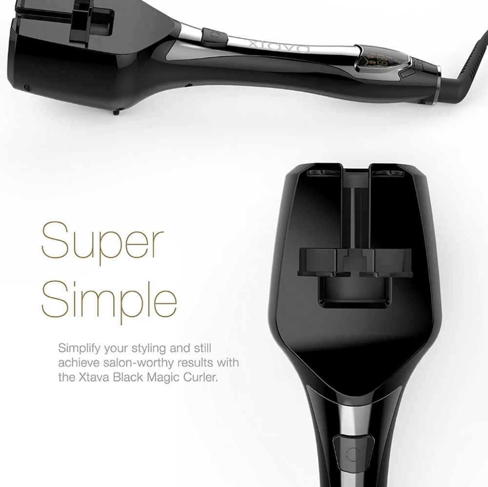 xtava Black Magic Automatic Hair Curler -